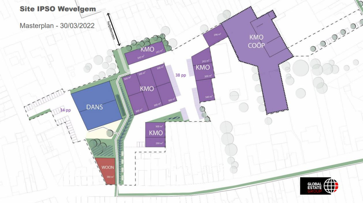 Masterplan site Ipso